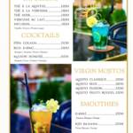 Menu Maison Honoré Marrakech June 2023 381221-359600